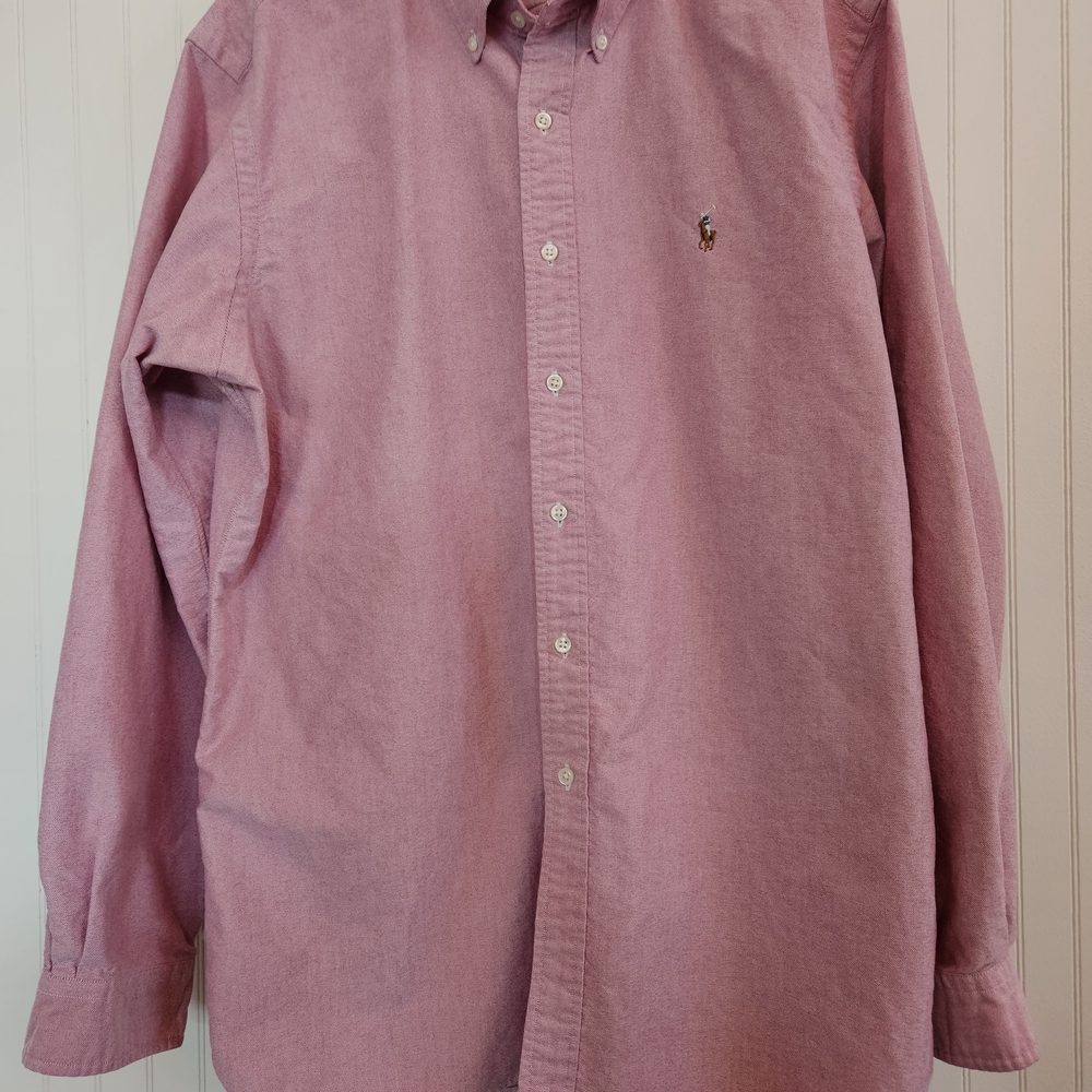 Men's Pink Polo by Ralph Lauren Shirt